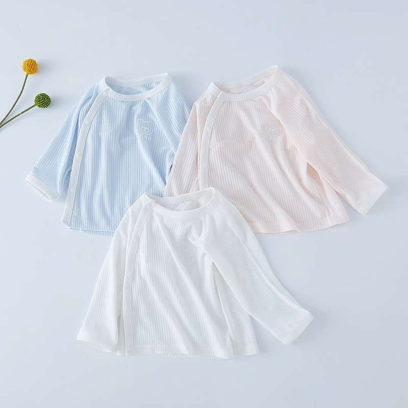 ベビー服  やわらかリブ素材の赤ちゃん肌着