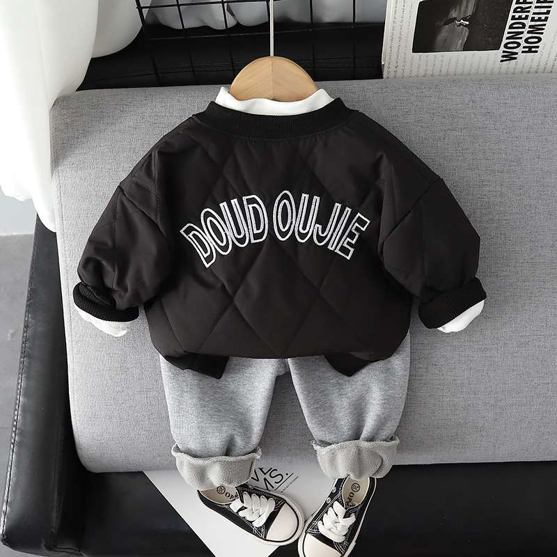 ベビー服  ベビーNY野球チーム柄ボンバージャケット