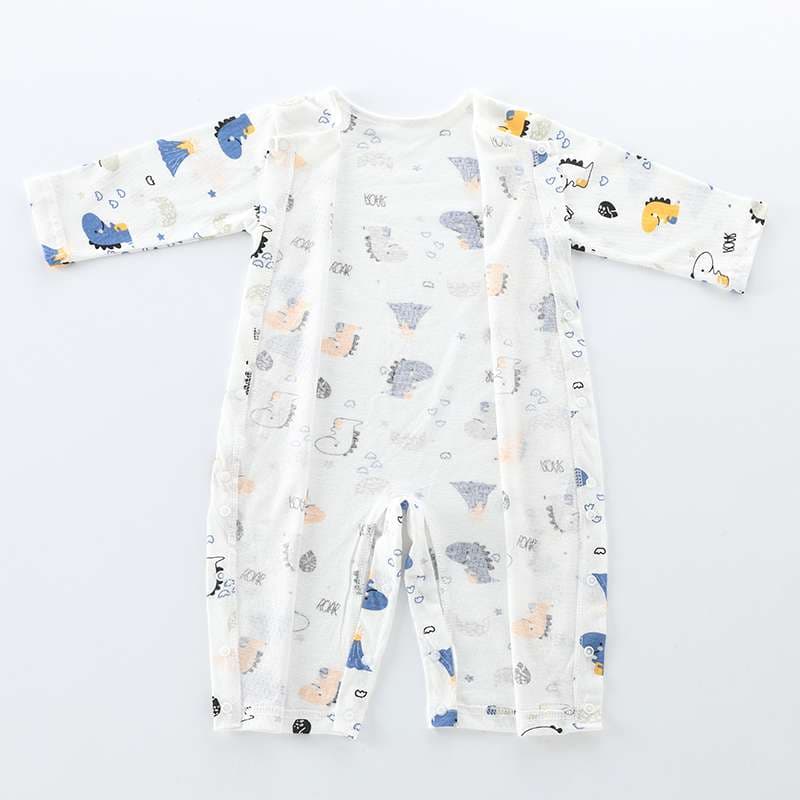 ベビー服  可愛い動物柄の赤ちゃん用ロンパース