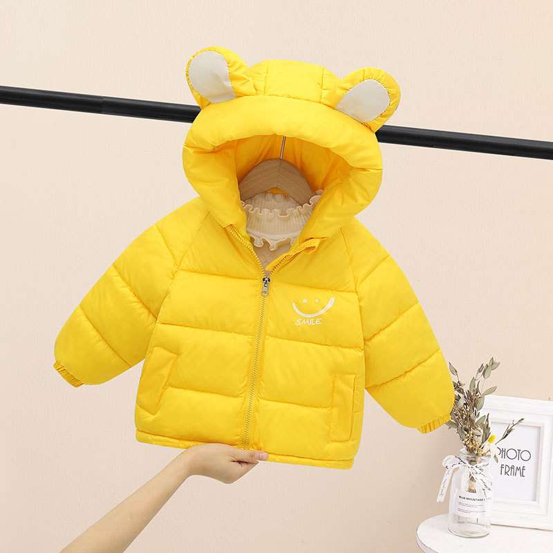 ベビー服 ふわもこくまさん防寒ジャケット