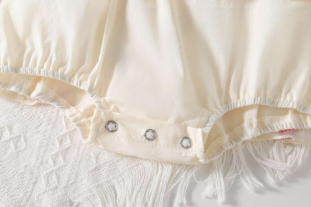 ベビー服  フローラルキャミソールワンピースと帽子セット