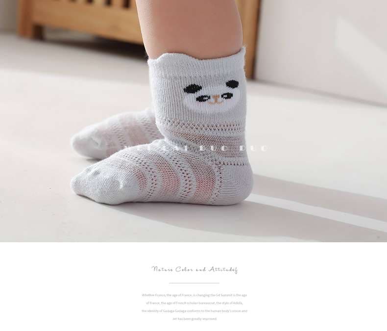 ベビー服  動物柄ベビーソックス 6足セット