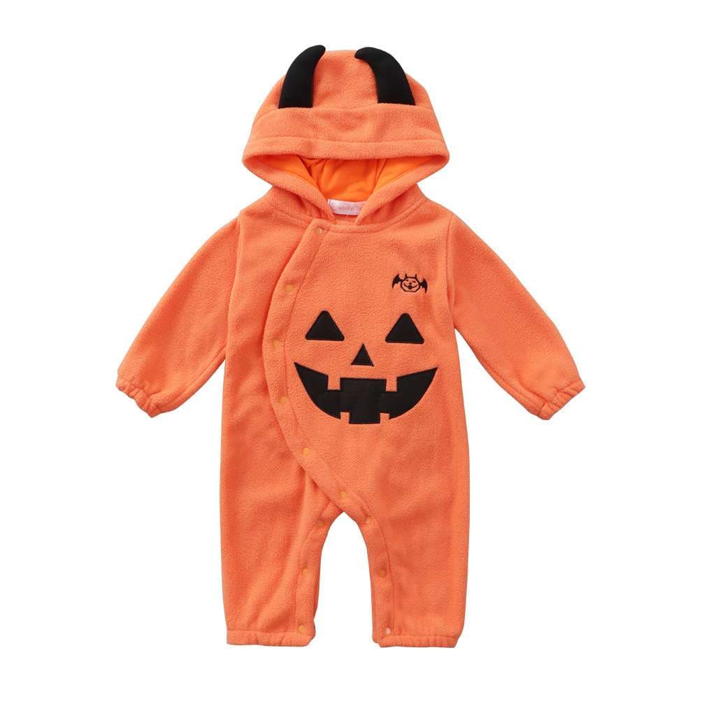 ベビー服 ハロウィン魔法使いのロンパース