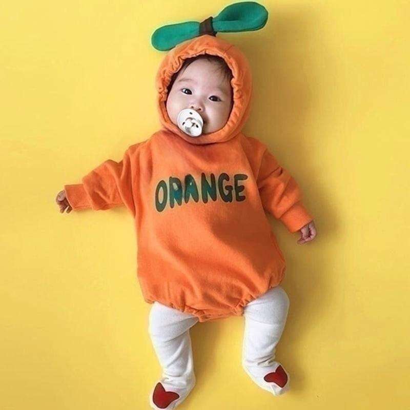 ベビー服 フルーツベビーロンパース