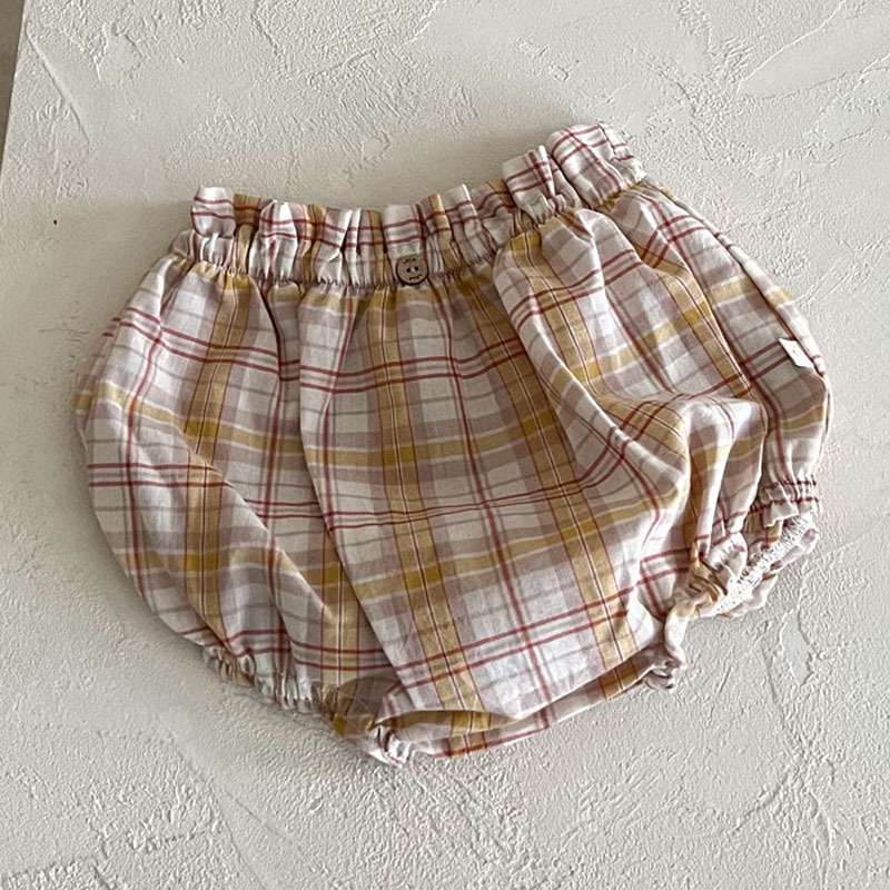ベビー服  ベビー用ブルマ風パンツ3点セット