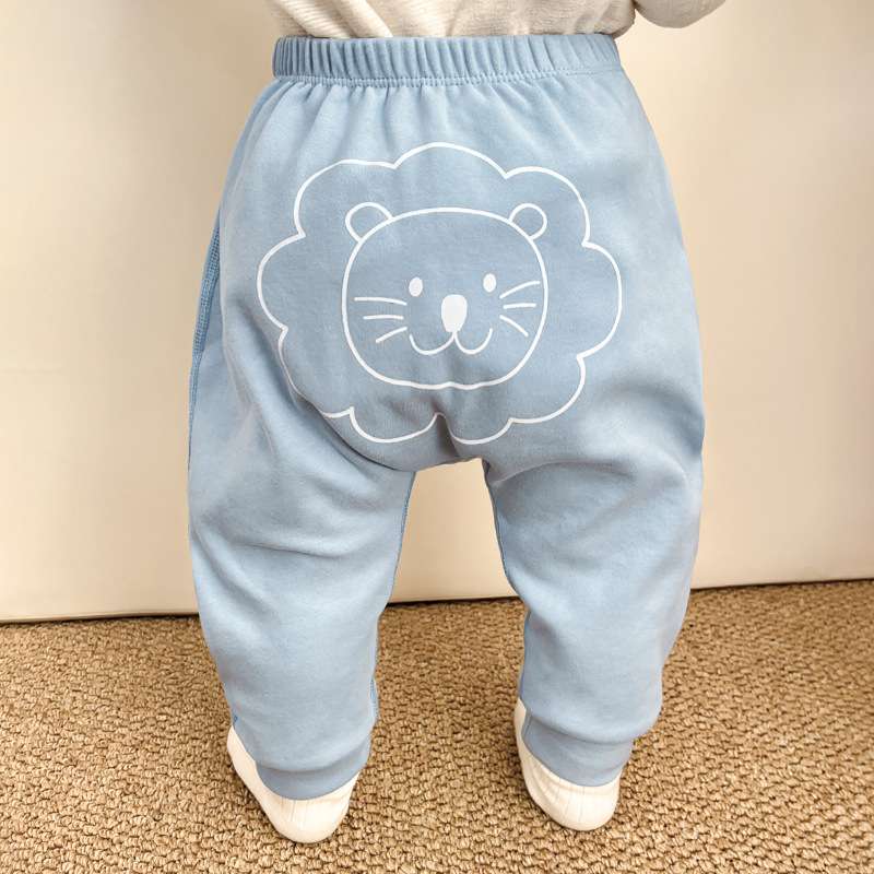 ベビー服  ふわもこ動物さんパンツ