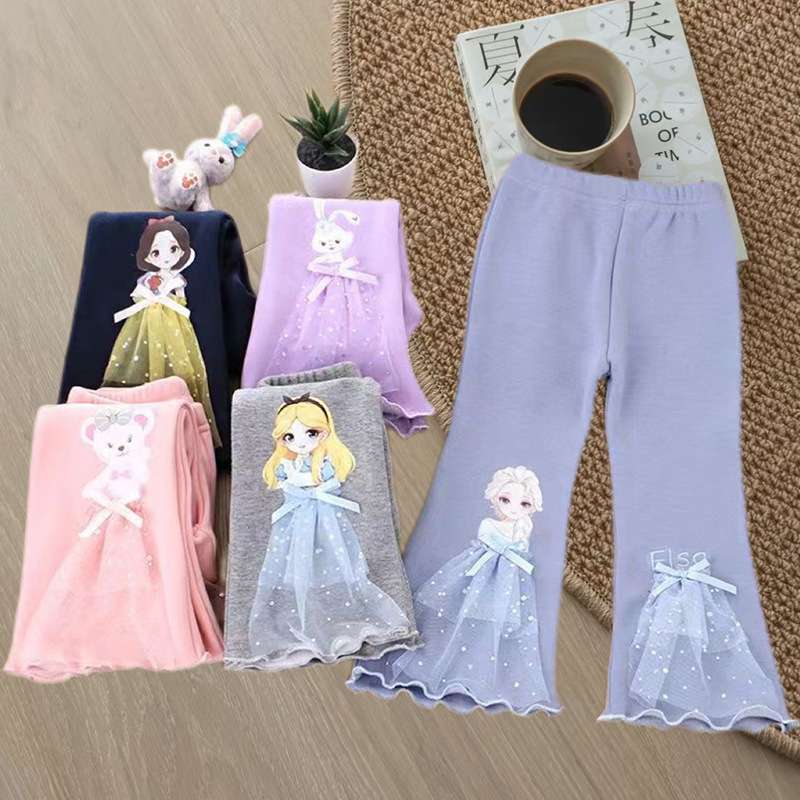 ベビー服  プリンセスチュールフレアパンツ