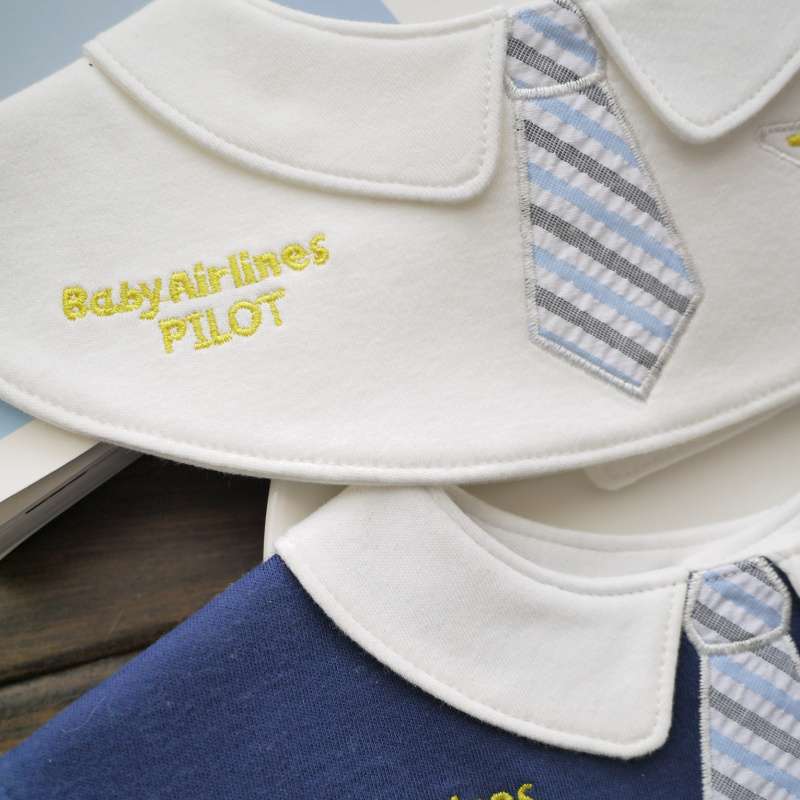 ベビー服  パイロット風ベビースタイ
