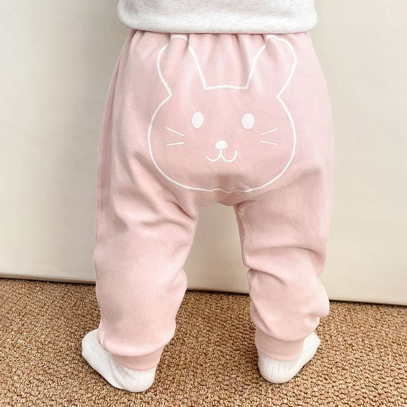 ベビー服  ふわもこ動物さんパンツ