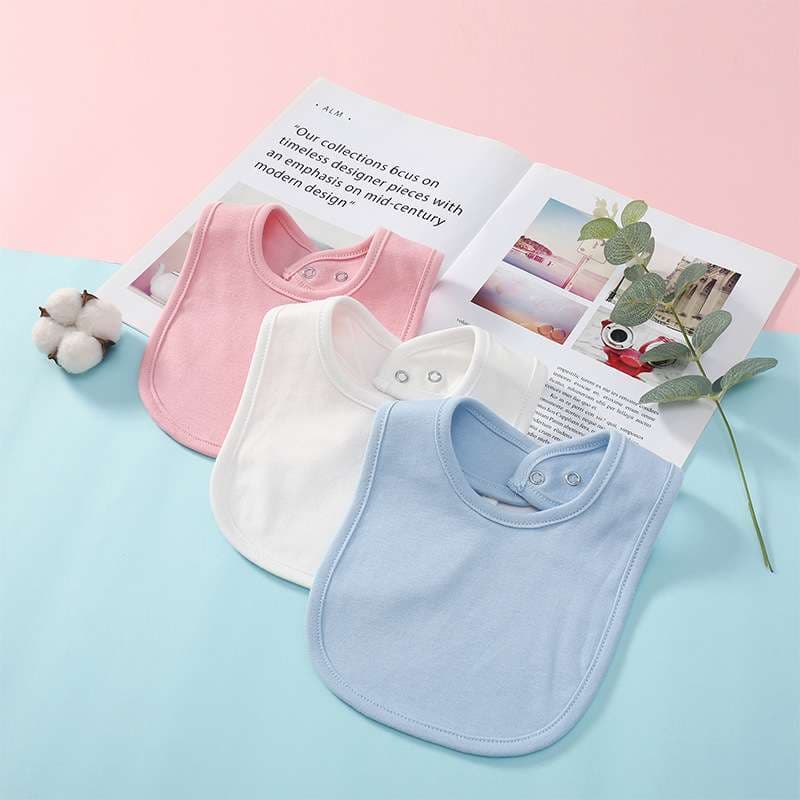 ベビー服  やわらか素材のベビースタイ3枚セット