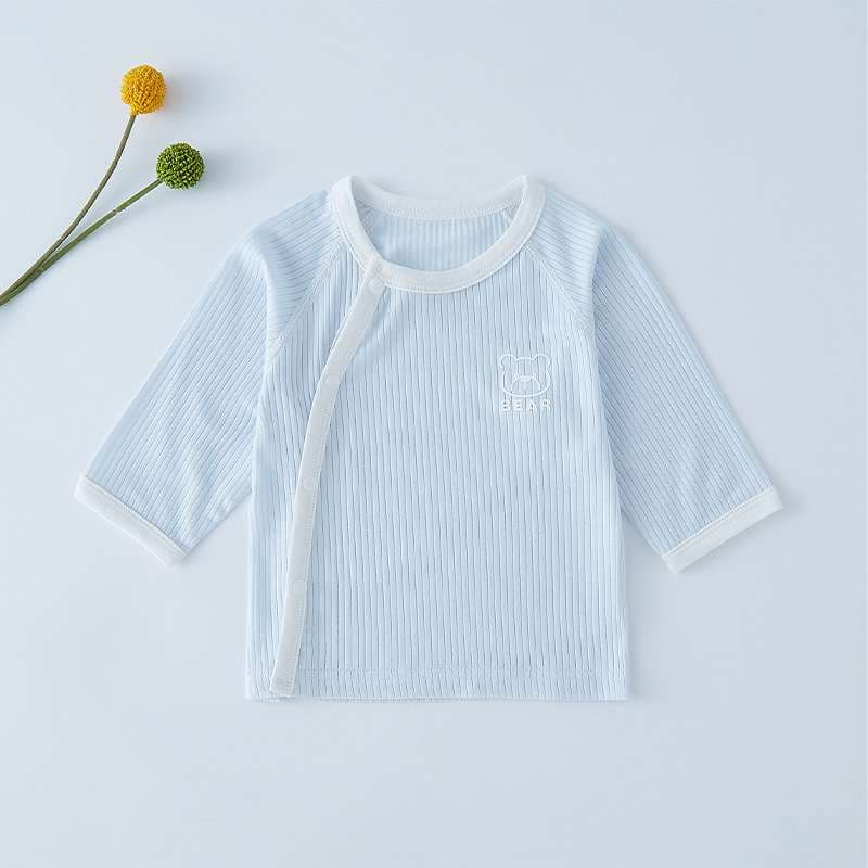 ベビー服  やわらかリブ素材の赤ちゃん肌着