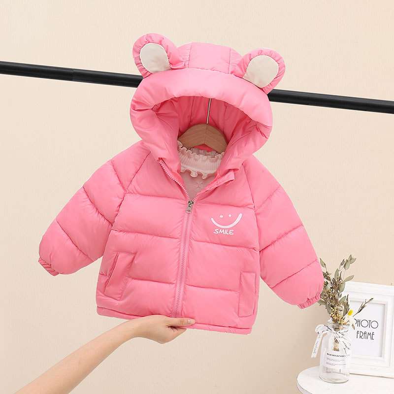 ベビー服 ふわもこくまさん防寒ジャケット