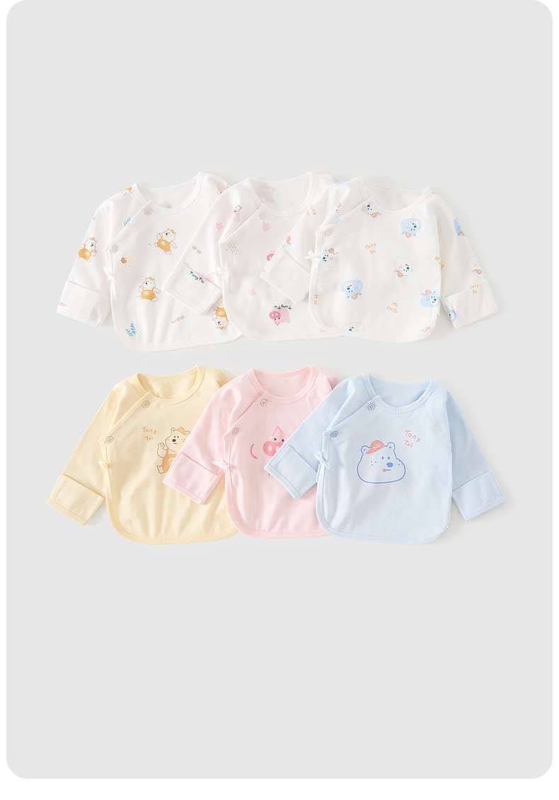 ベビー服  赤ちゃん用くまさん柄ボディスーツ