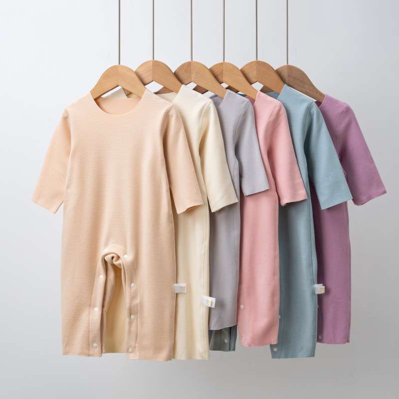 ベビー服  赤ちゃん用オールインワン肌着