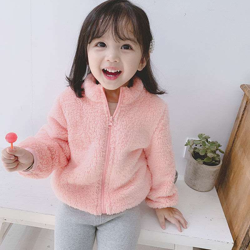 ベビー服  もこもこふわふわベビージャケット