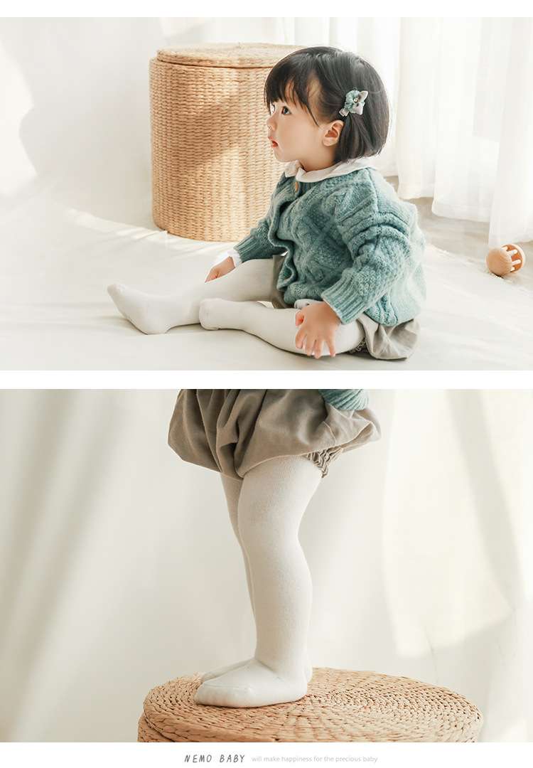 ベビー服  ベビー用あったかフワモコタイツ
