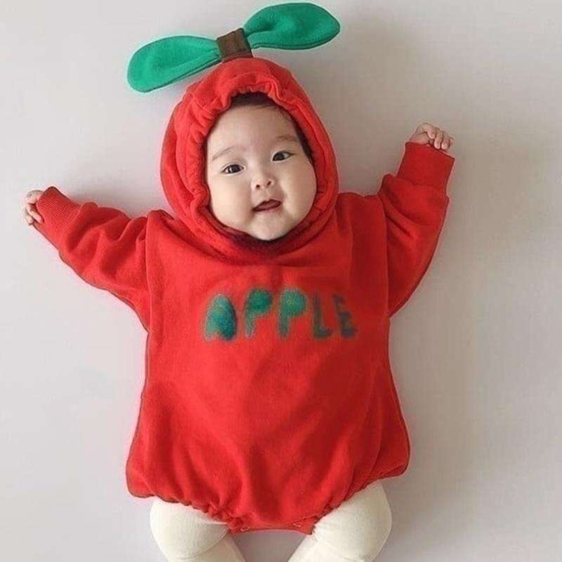 ベビー服 フルーツベビーロンパース