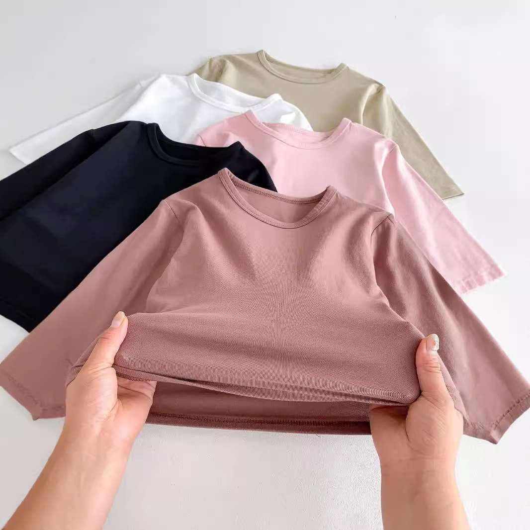 ベビー服  やわらか素材のベビー長袖Tシャツ