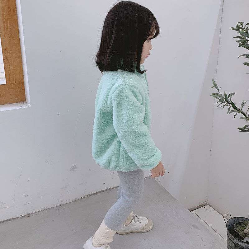 ベビー服  もこもこふわふわベビージャケット