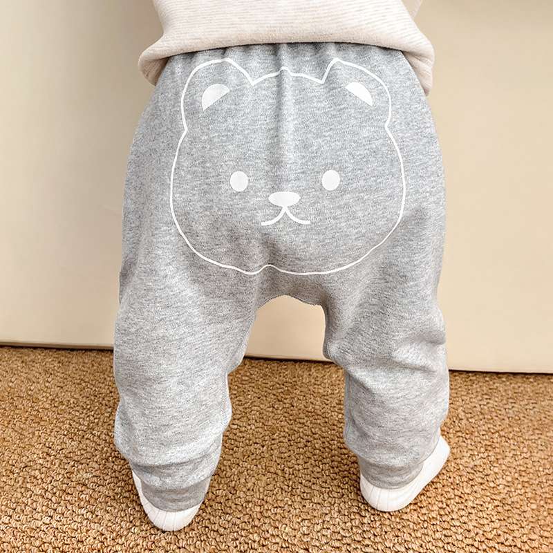 ベビー服  ふわもこ動物さんパンツ