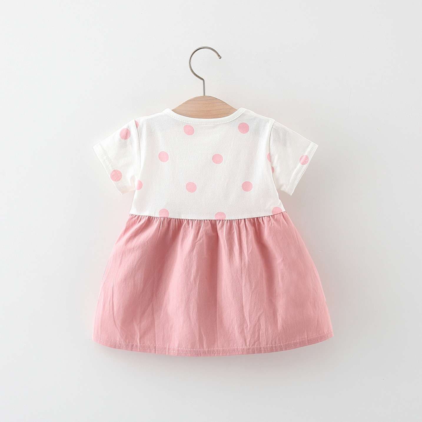  リボン付きキャミソールワンピース風ベビー服