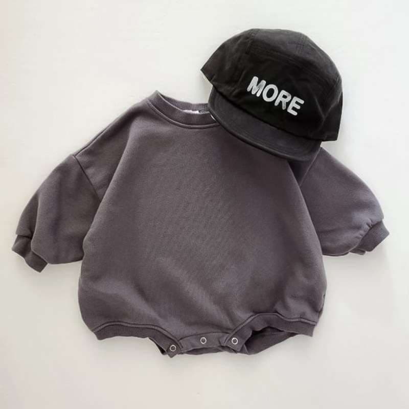 ベビー服 やわらか素材のベビーロンパース