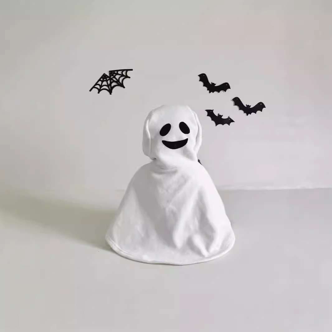 ベビー服 ハロウィンマント風ポンチョ