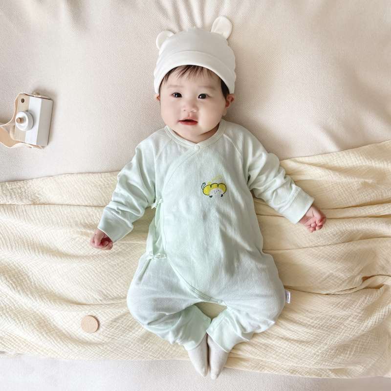 ベビー服  赤ちゃん用ふわふわカバーオール
