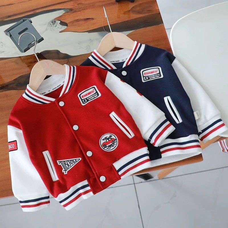 ベビー服  ベビー用スポーティバーシティジャケット