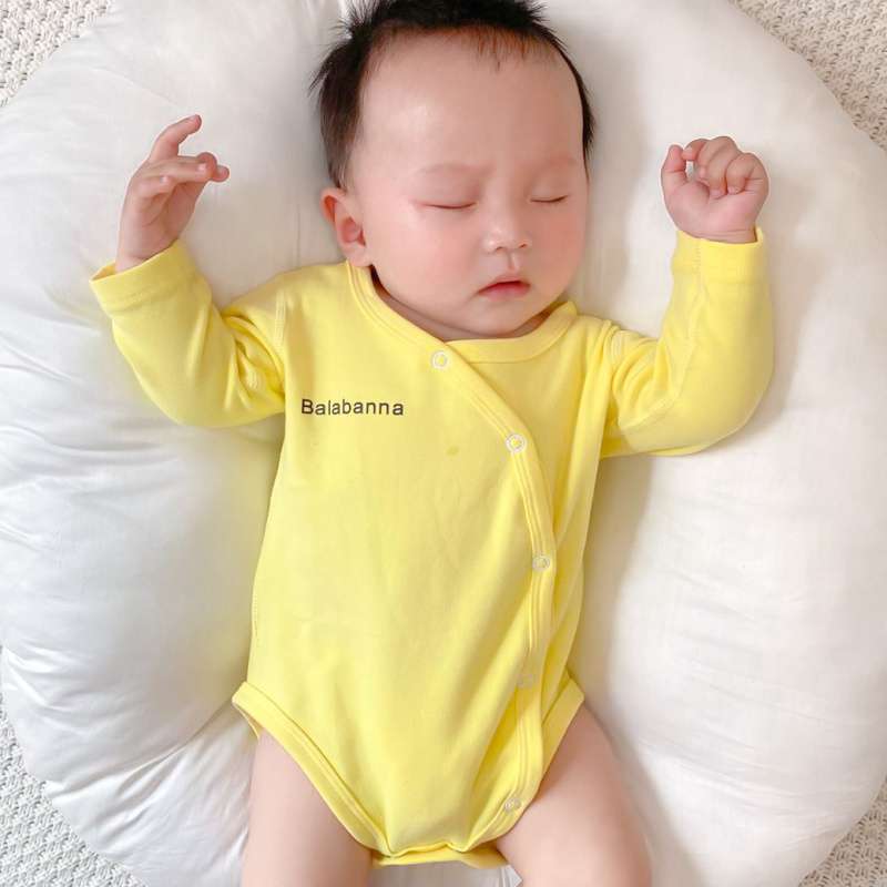 ベビー服  赤ちゃん用やわらか前開き肌着