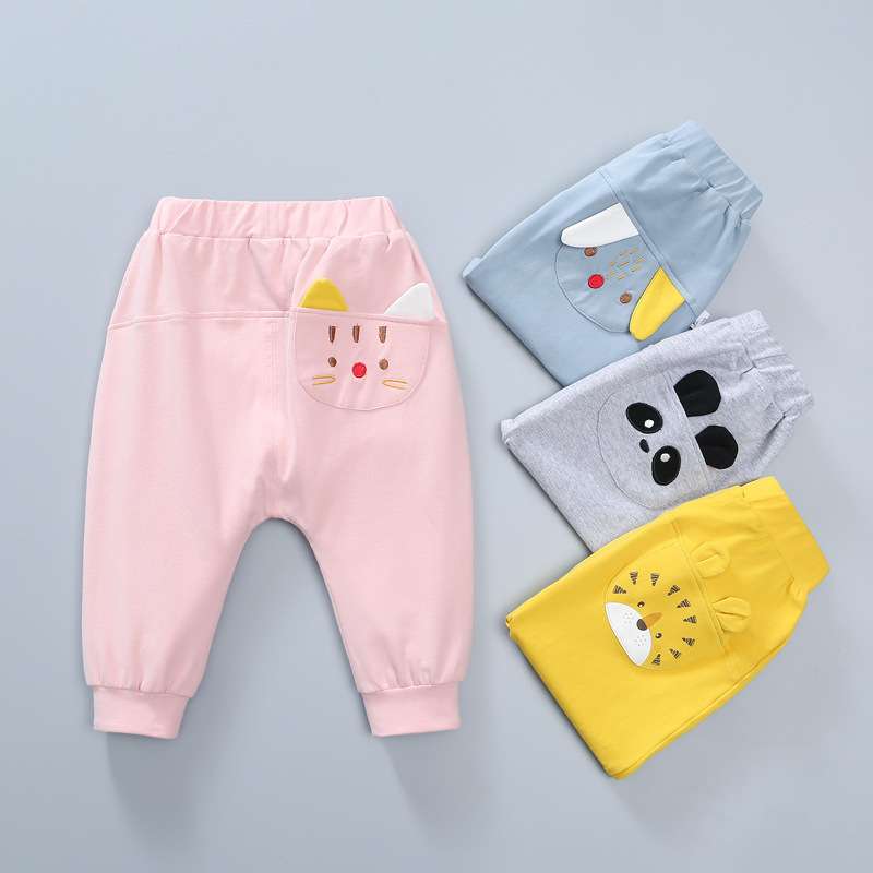 ベビー服  動物デザイン赤ちゃんパンツ