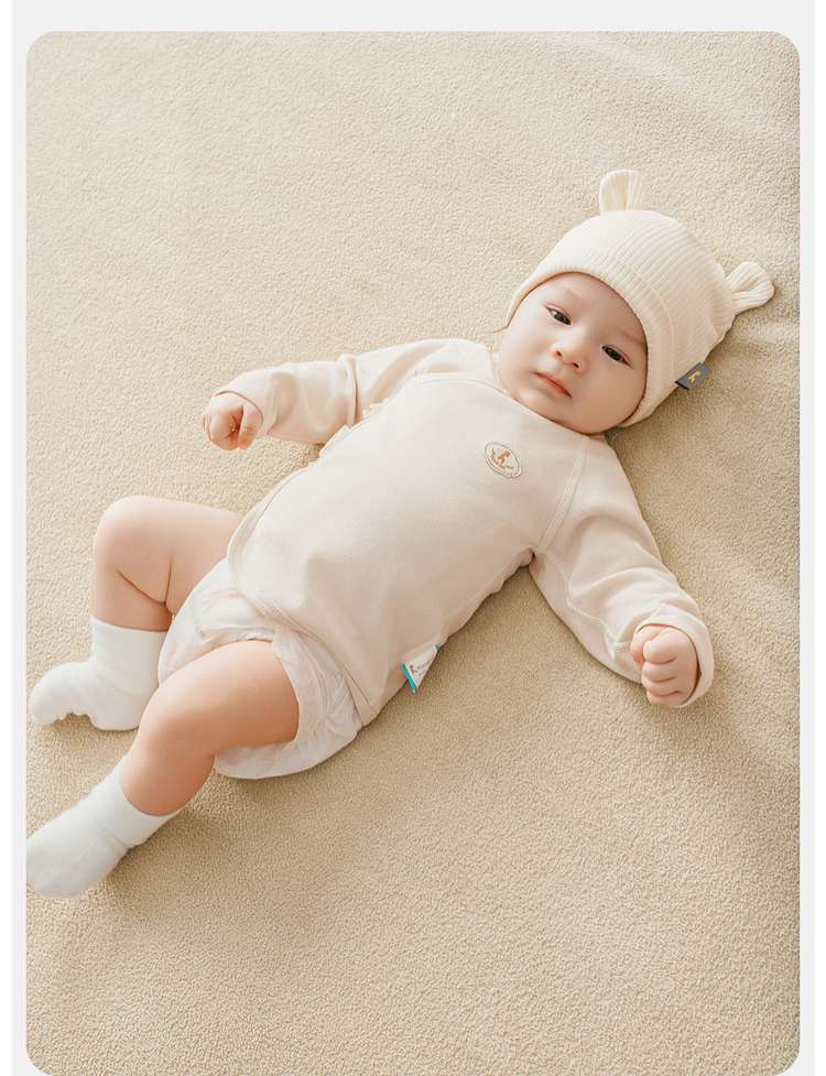 ベビー服  赤ちゃん用オーガニックコットン肌着セット